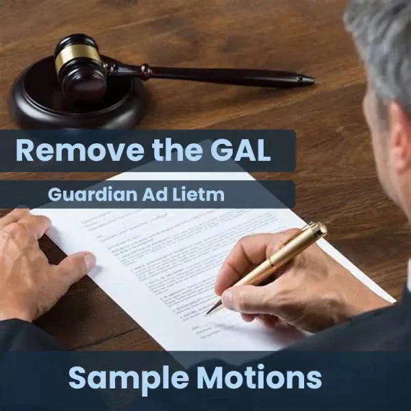 Sample Motion Remove GAL Guardian Ad Litem